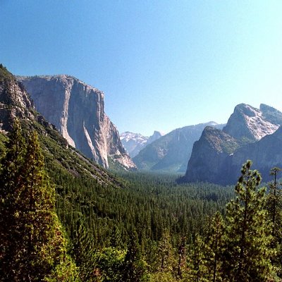 View of Yosemite Valley, CA