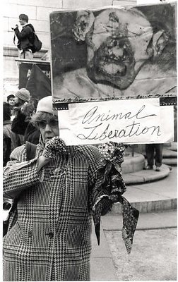 Woman at Protest