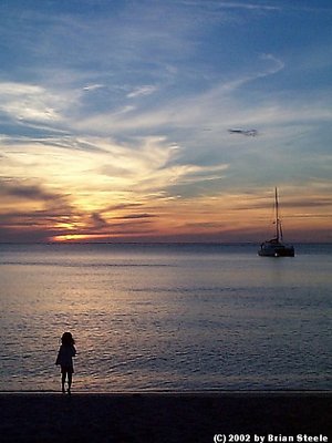 Sunset at 'BBC' Beach