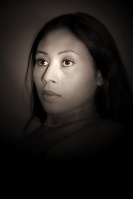Dark portrait