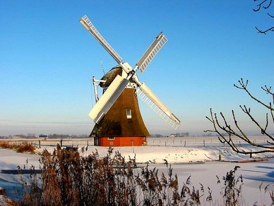 Watermill is waiting for water