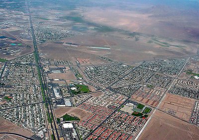 Las Vegas from Sky