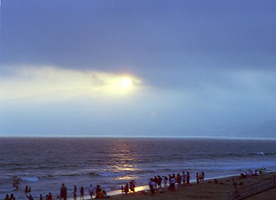 Sunset at Santa Monica Pier