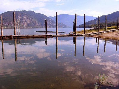 Abandoned Marina in Fauquier, BC