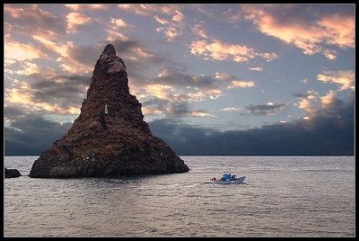 The sea of Acitrezza  -Sicily -