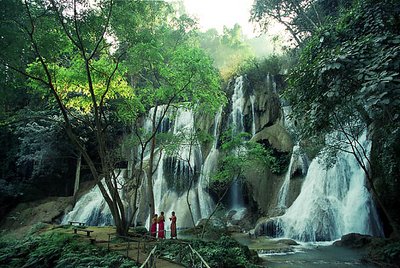 Lao waterfall