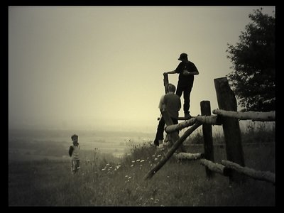 Jumping over the fence ...