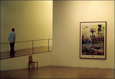 Alone in the museum