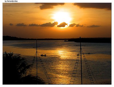 Sunset in Potengi's River