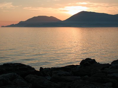 Lerici at sunset