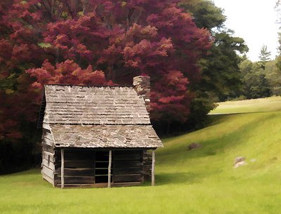 Cabin by the Road