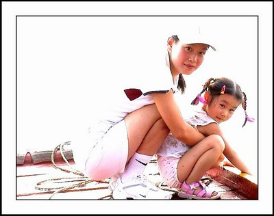 mother and daughter