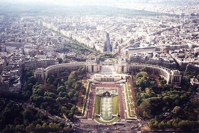 Paris, view from Eiffel Tower