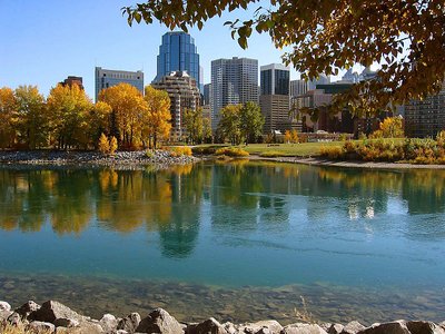 Prince's Island Park in Downtown Calgary