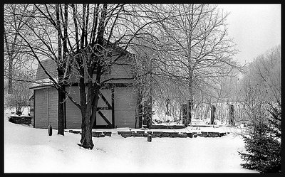 Backyard Barn, Circa 1992