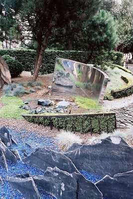 Garden with Sculpture