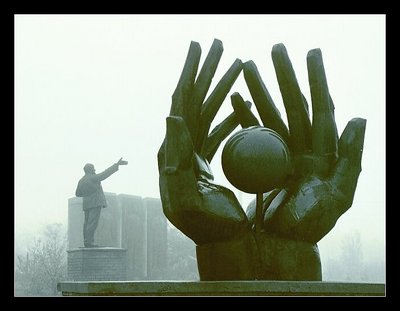 Communist sculptures cemetery