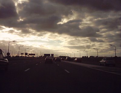 Clouded highway