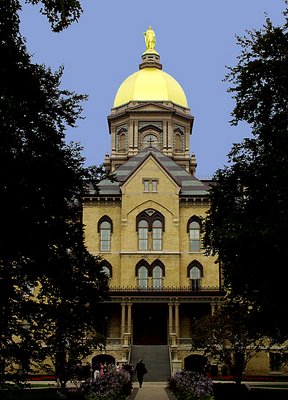 The Golden Dome of Notre Dame