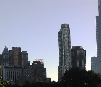 Buildings from Central Park