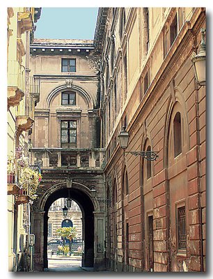 Catania's street