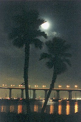 Coronado Bridge in the Moonlight