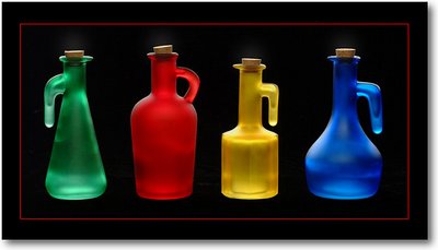 Colored Bottles 3