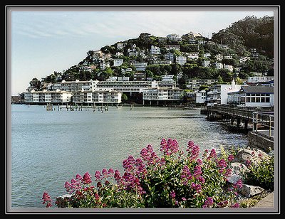 Sausalito, small city across SanFrancisco