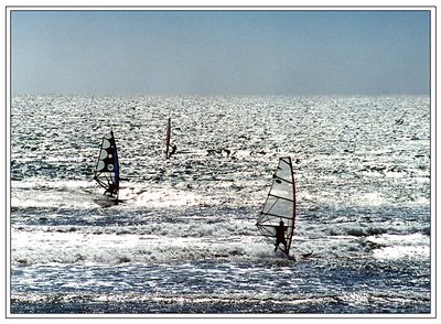 Windsurfing, Pacific cost, California