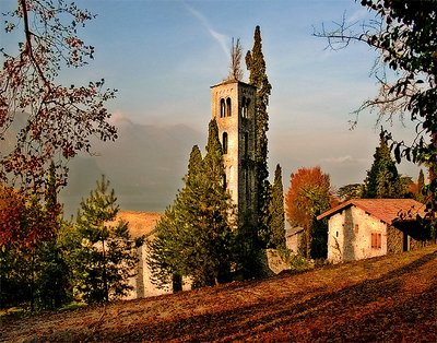 Church in the woods