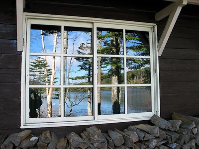 Self Portrait by Lake