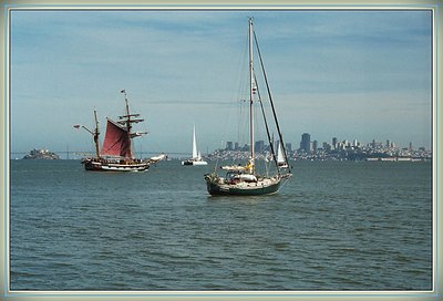 Ships, San Francisco bay.