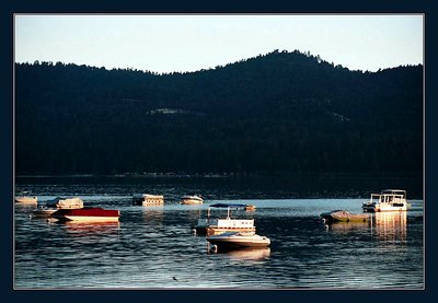 Sunrise, Big Bear Lake,California